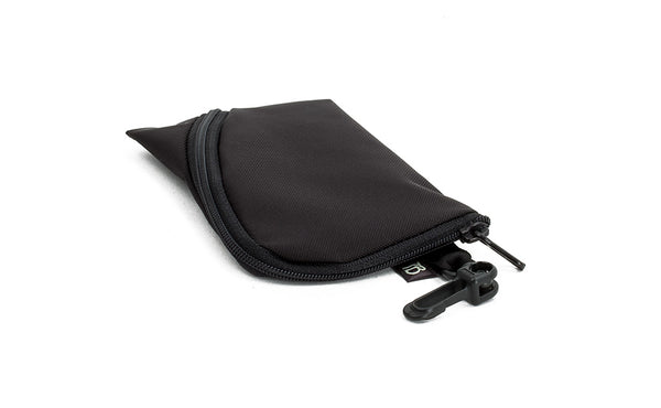 A Mini Ghost Whale Pouch in Black.